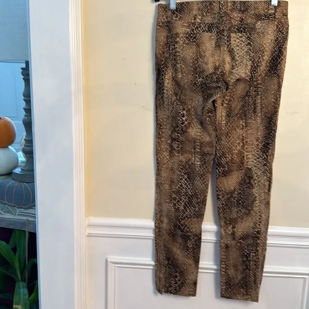Lauren Ralph Lauren Rattlesnake Print Jeans